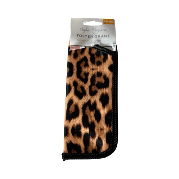 Leopard Print Soft Fabric Glasses Case – Sofia Vergara Collab - Picture 1 of 2